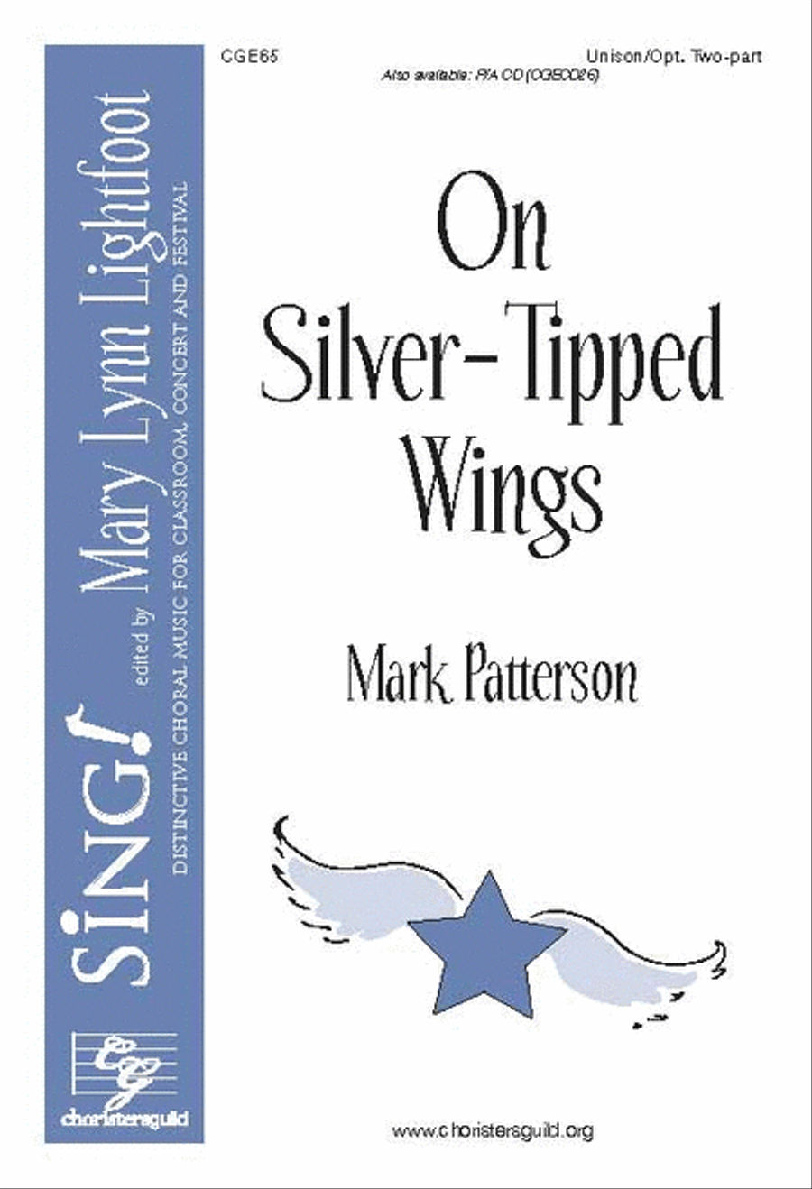 On SilverTipped Wings (Unison/Two-part) Unison Choir scores gallery preview page 1