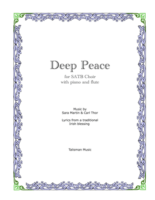 Deep Peace (SATB)