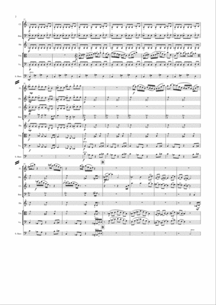 Octet Octet Woodwind Quintet scores gallery preview page 2