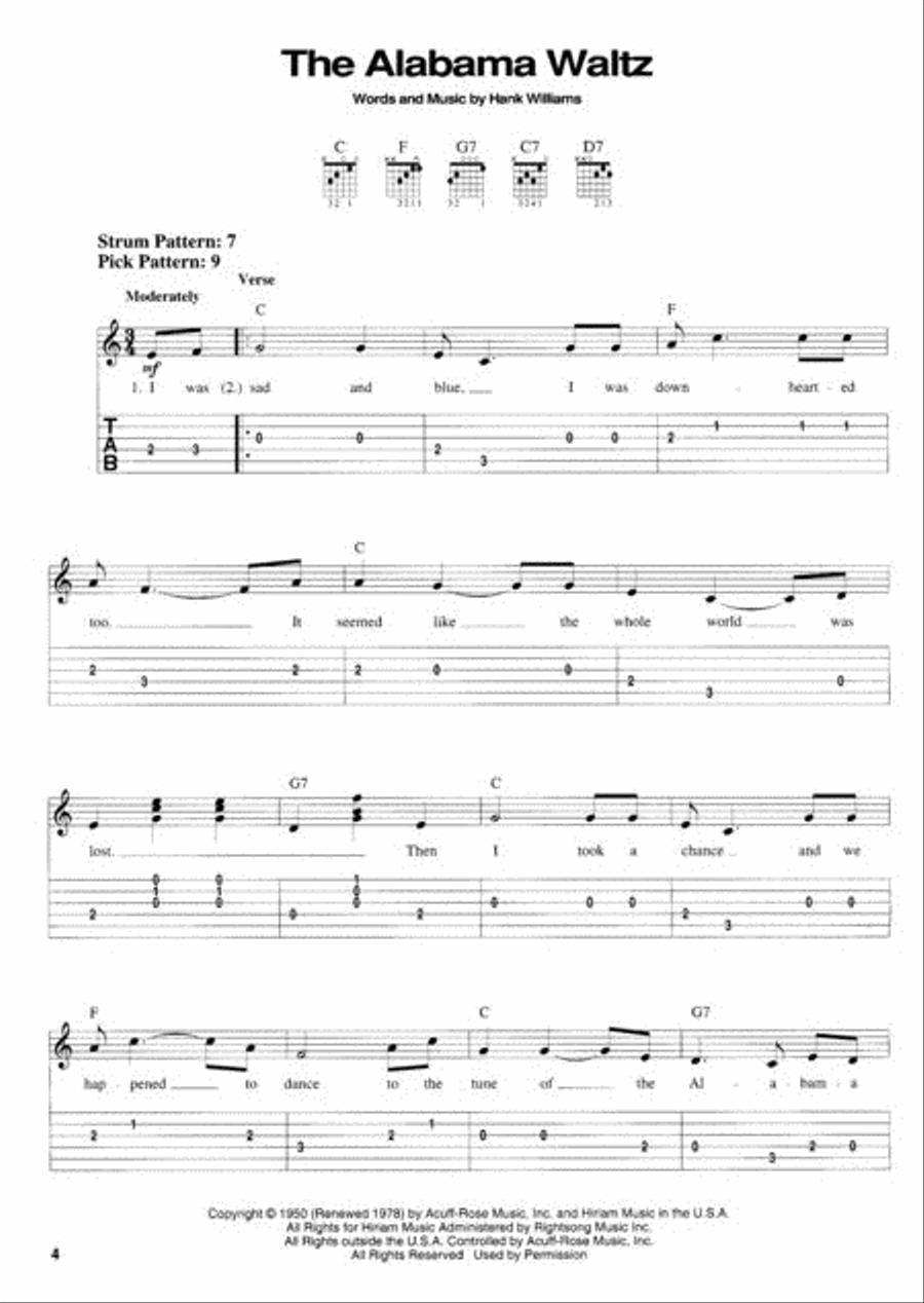 The Best of Hank Williams Electric Guitar scores gallery preview page 2