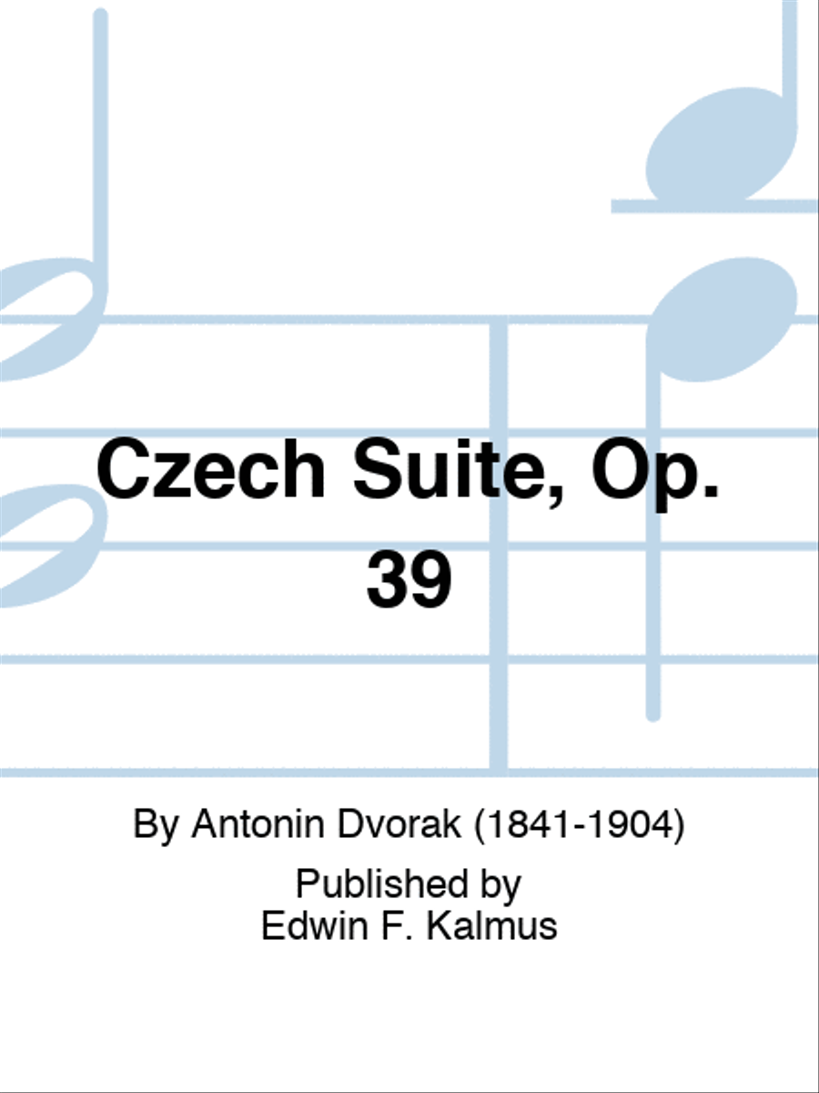 Czech Suite, Op. 39 Set of Parts scores gallery preview page 1