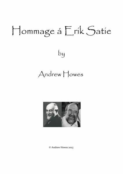 Hommage Á Erik Satie (plus tab.) image number null