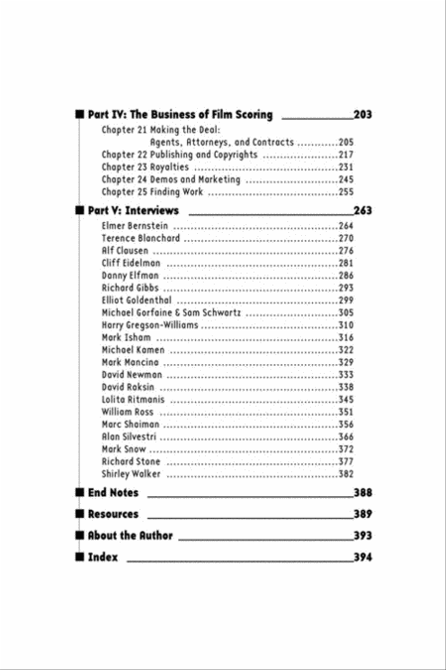 Complete Guide to Film Scoring – 2nd Edition Collection / Songbook scores gallery preview page 3