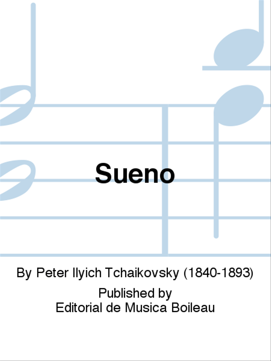 Sueno Piano Solo scores gallery preview page 1