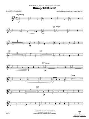 Rumpelstiltskin!: E-flat Alto Saxophone