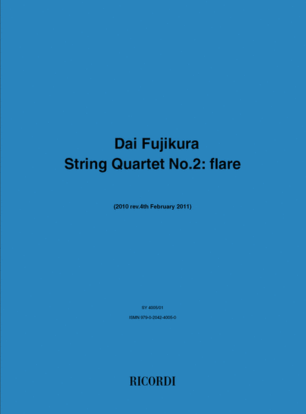 Flare - String Quartet Nr. 2