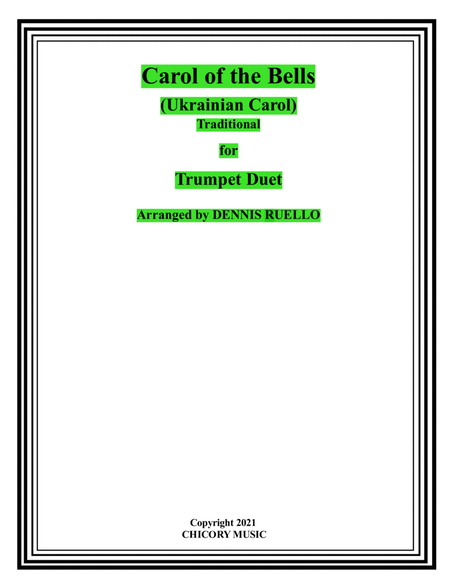 Carol of the Bells (Ukrainian Carol) - Trumpet Duet - Intermediate image number null