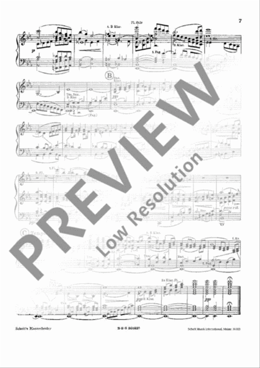 Hansel and Gretel Concert Band scores gallery preview page 9