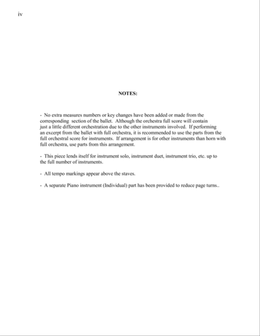 Kai's Joyous Dance: From the The Snow Queen Ballet, Arranged for 4 Horns (or Less) and Piano Brass Ensemble scores gallery preview page 4