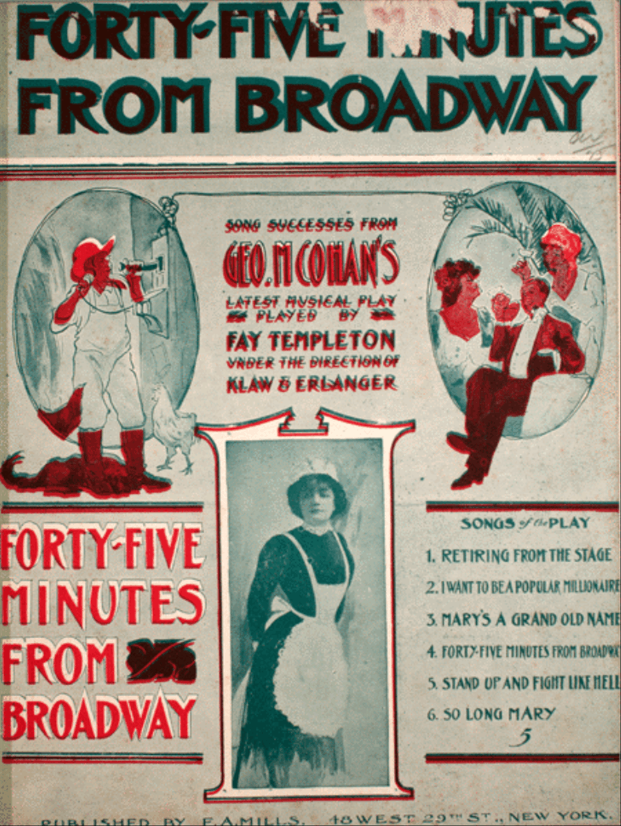 Forty-Five Minutes From Broadway Voice scores gallery preview page 1
