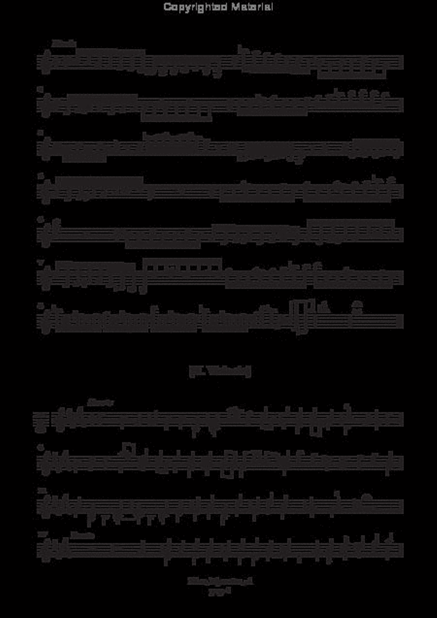 Mysterien (Ms, 1676) Violin scores gallery preview page 3