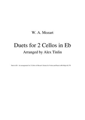 Duet for 2 Cellos in Eb