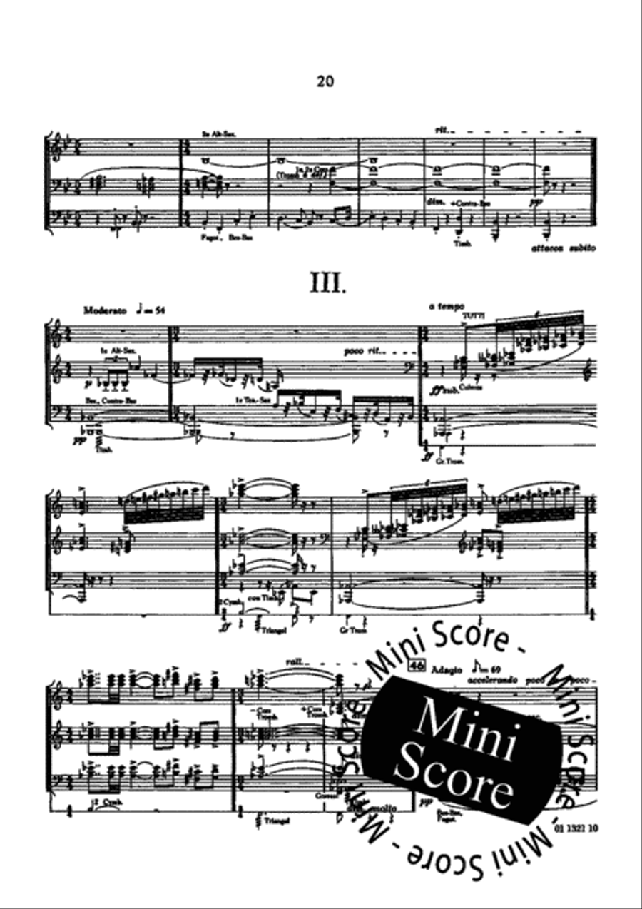 Symphonie de Paris Concert Band scores gallery preview page 24