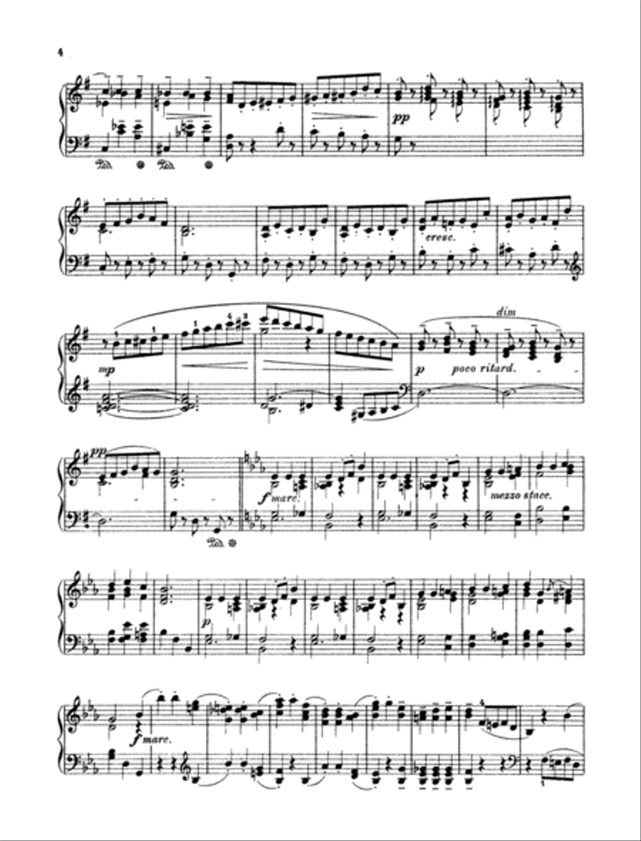 Berühmtes Menuett Berühmtes Menuett Piano Solo scores gallery preview page 2