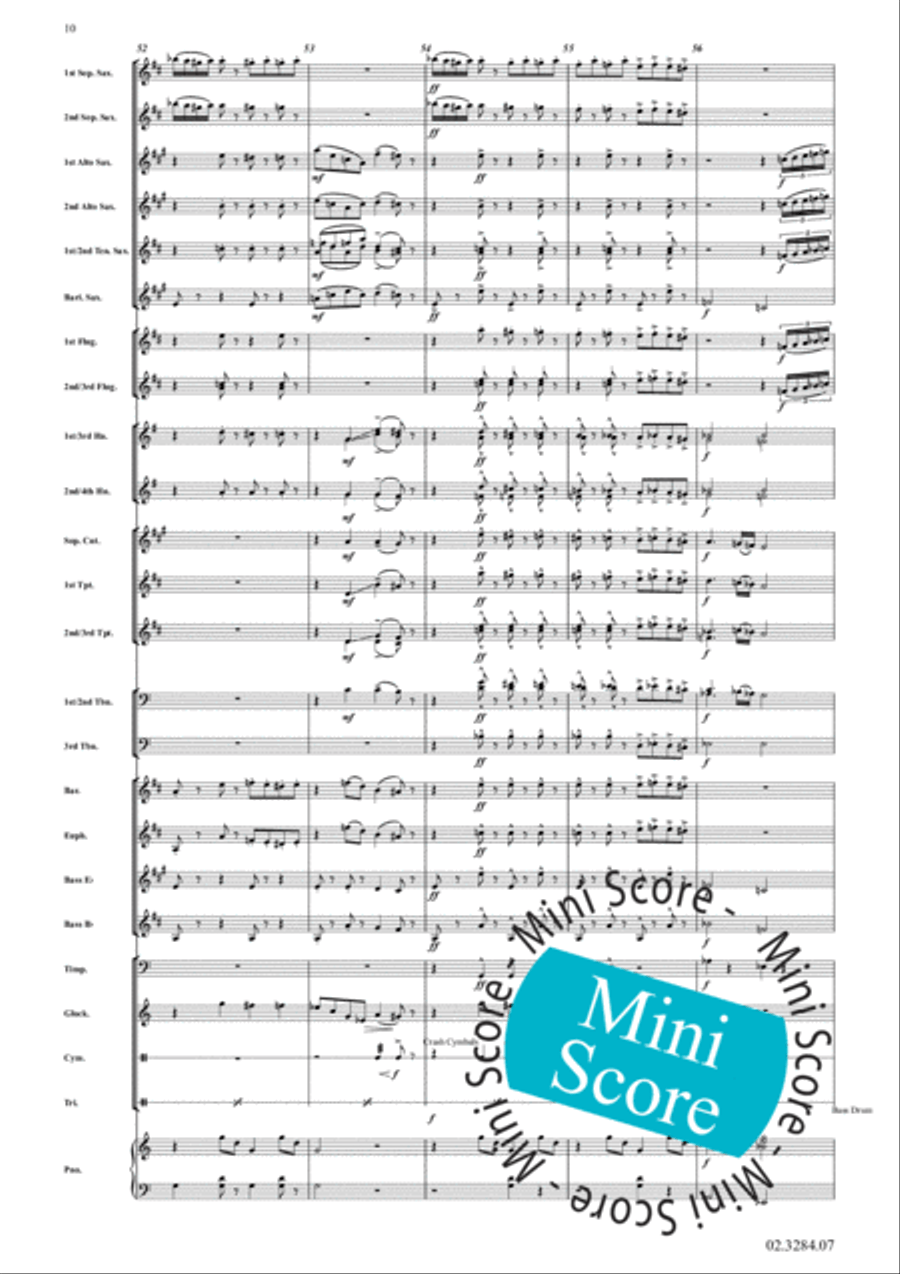 It's a Wonderful Christmas Fanfare Band scores gallery preview page 16