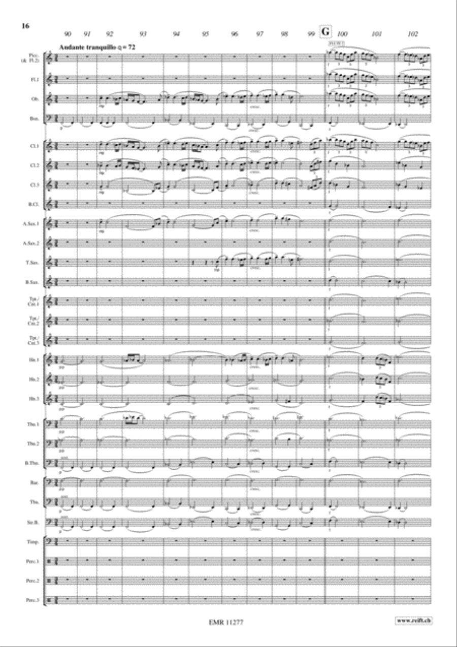 Genghis Khan Genghis Khan Concert Band scores gallery preview page 17