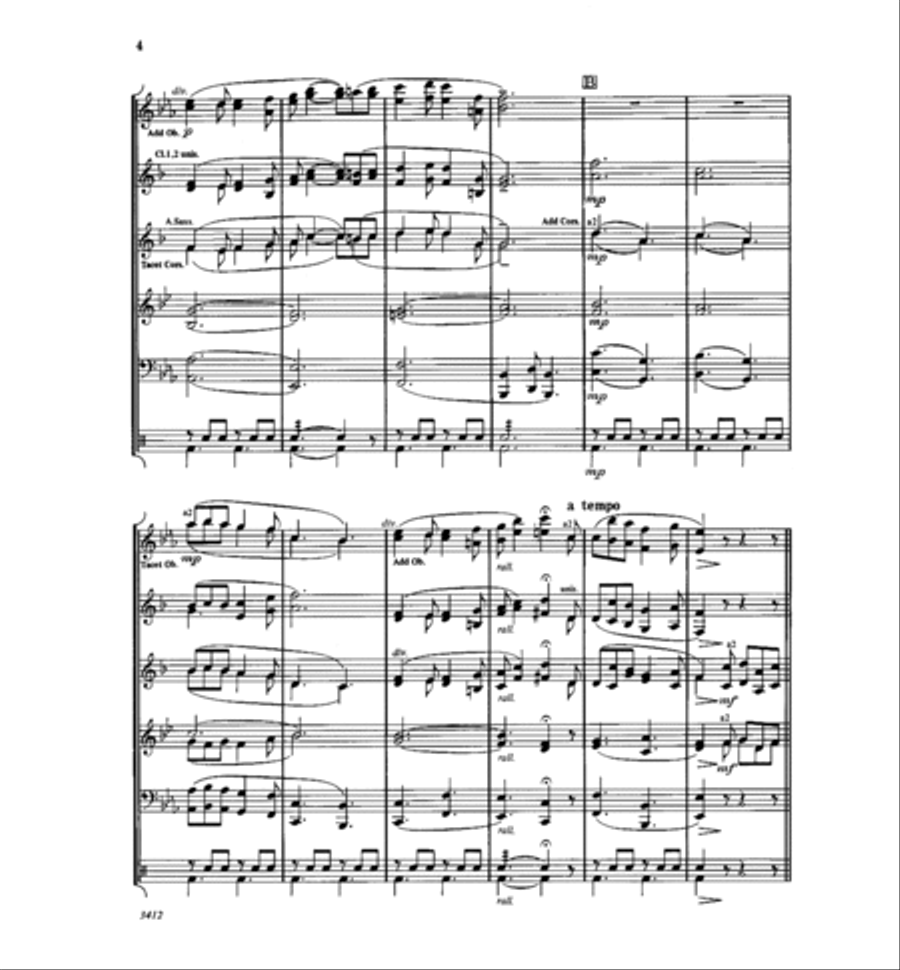 Christmas Toys Christmas Toys Concert Band scores gallery preview page 3