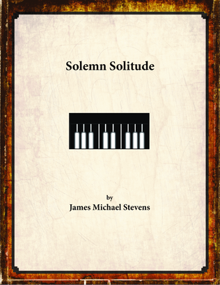 Book cover for Solemn Solitude
