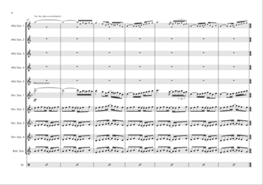 Music Woodwind Ensemble scores gallery preview page 6
