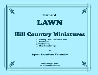 Hill Country Miniatures for 8-part Trombone Ensemble