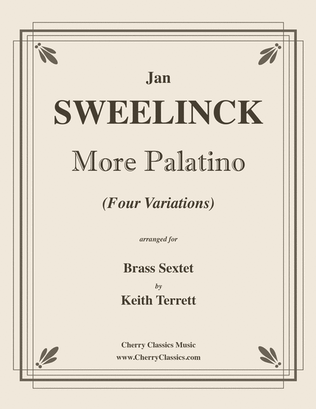 More Palatino, Four Variations for Brass Sextet