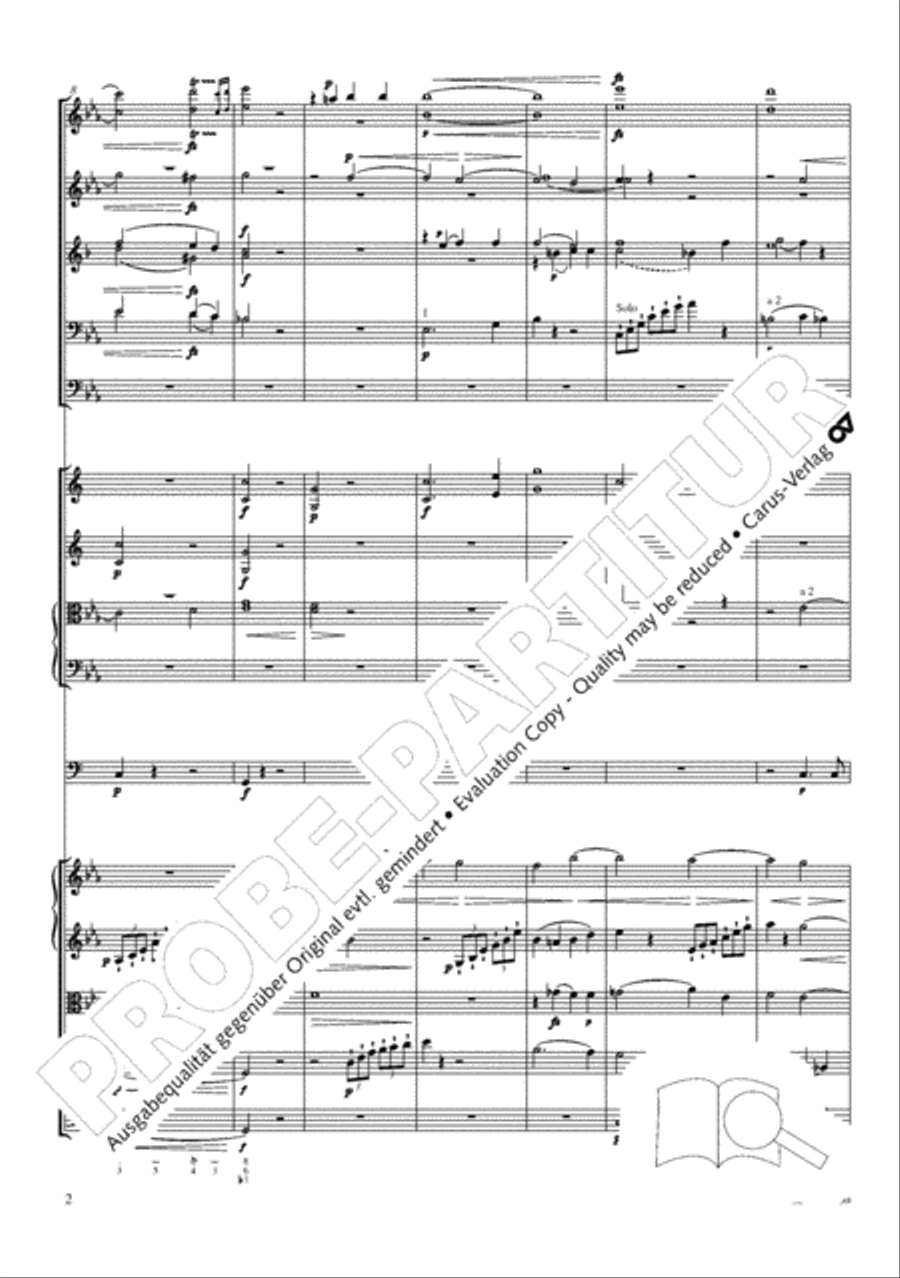 The Creation (Die Schopfung) 4-Part scores gallery preview page 22