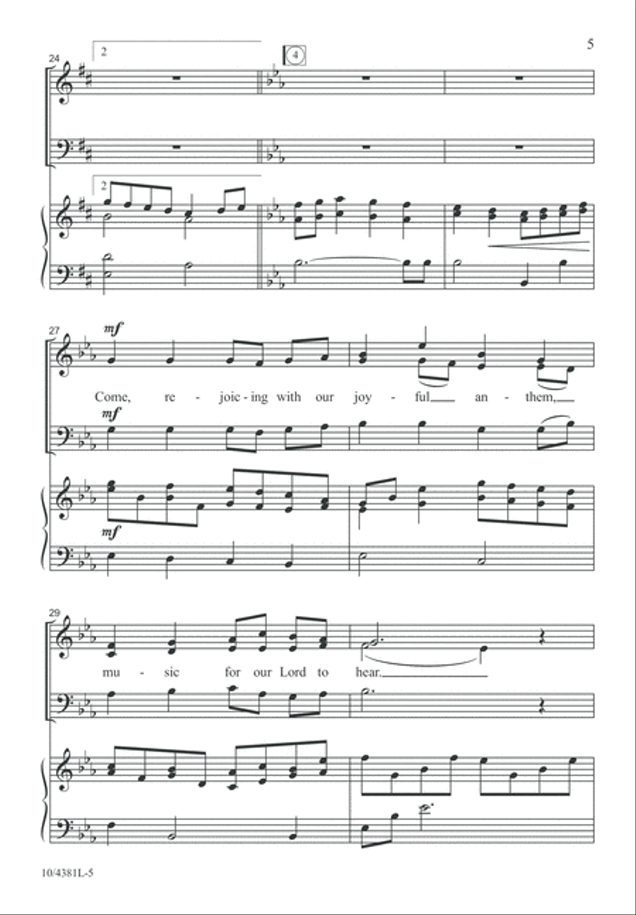Together in Thanksgiving Together in Thanksgiving 3-Part scores gallery preview page 5