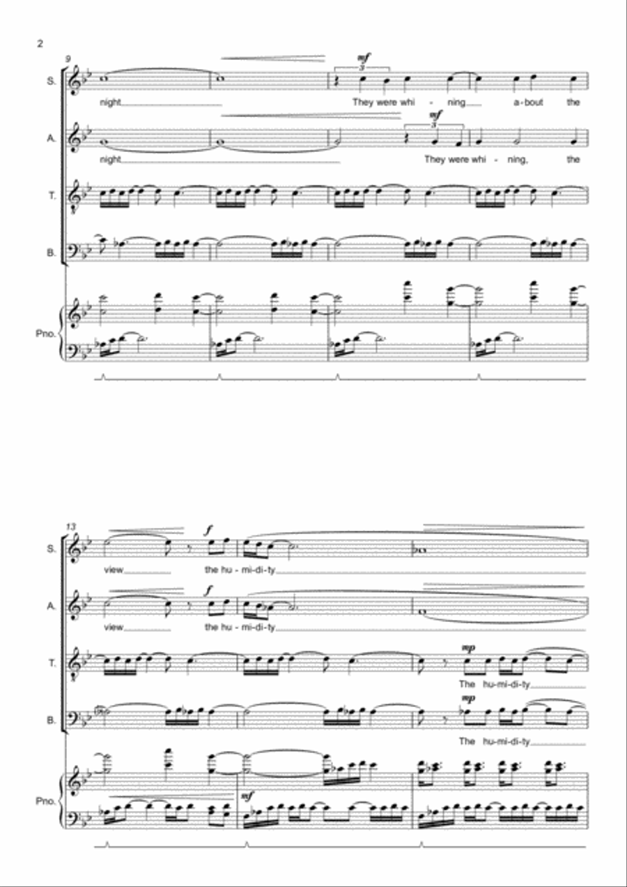 Starlight Steeple 4-Part scores gallery preview page 4