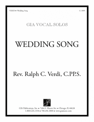 Wedding Song - High Voice edition