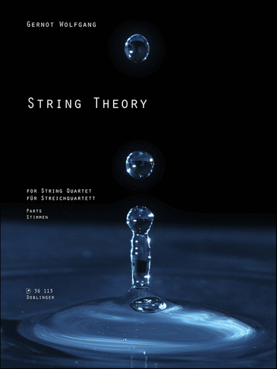 String Theory fur Streichquartett String Quartet scores gallery preview page 1