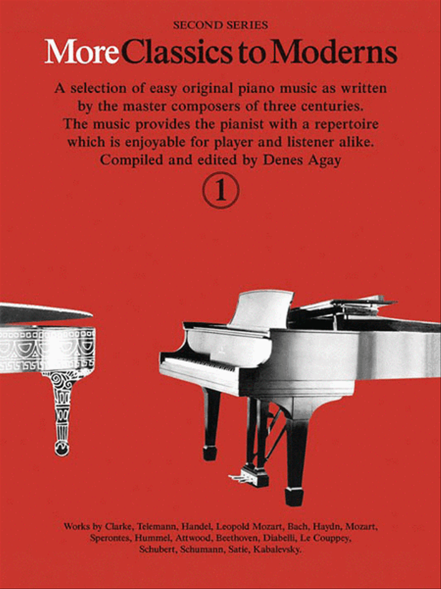 More Classics to Moderns - Second Series, Book 1 Piano Solo scores gallery preview page 1
