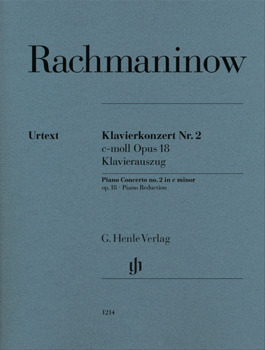 Book cover for Piano Concerto No. 2 in C Minor, Op. 18