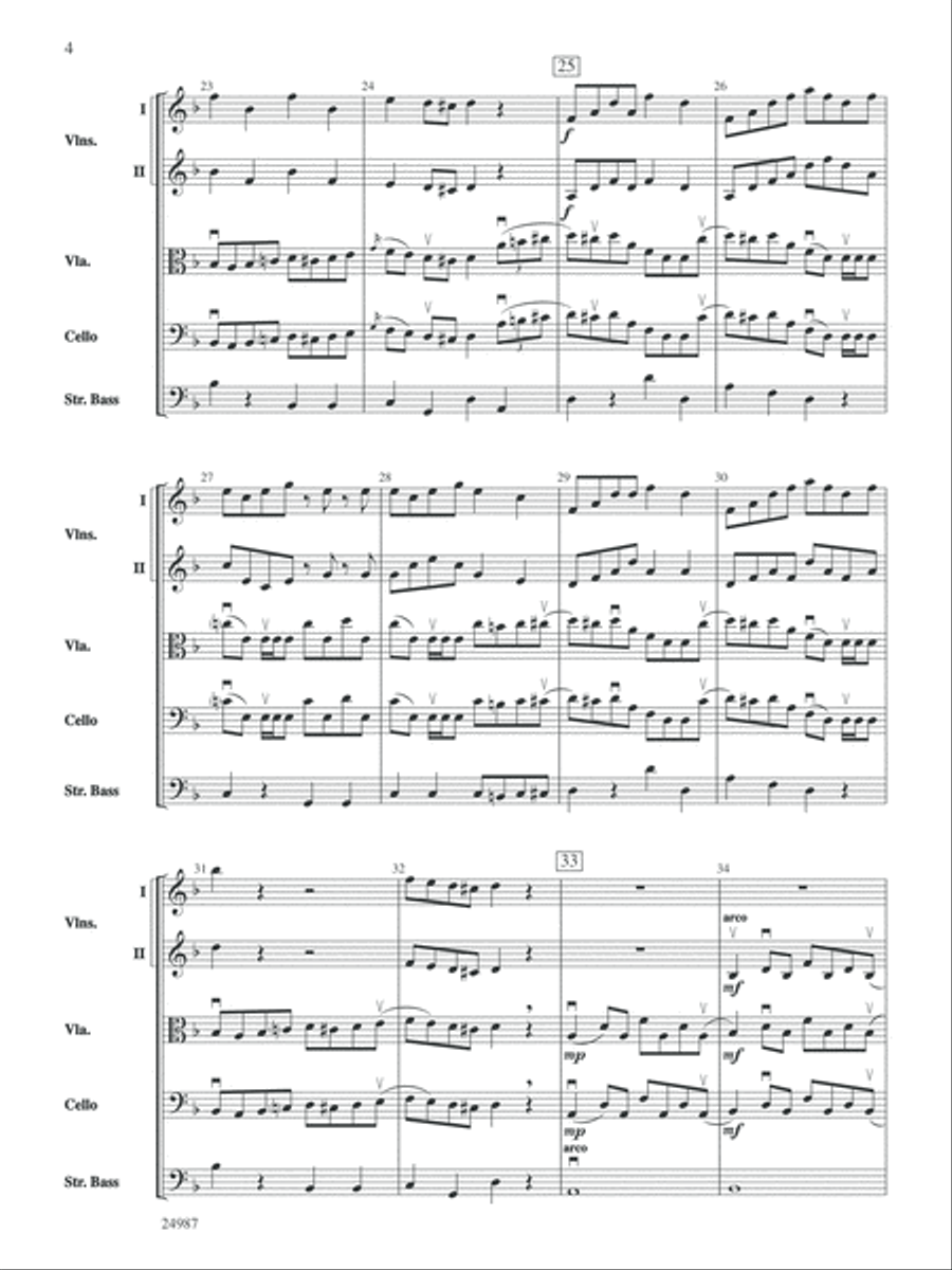 Tam Lyn: Score String Orchestra scores gallery preview page 4