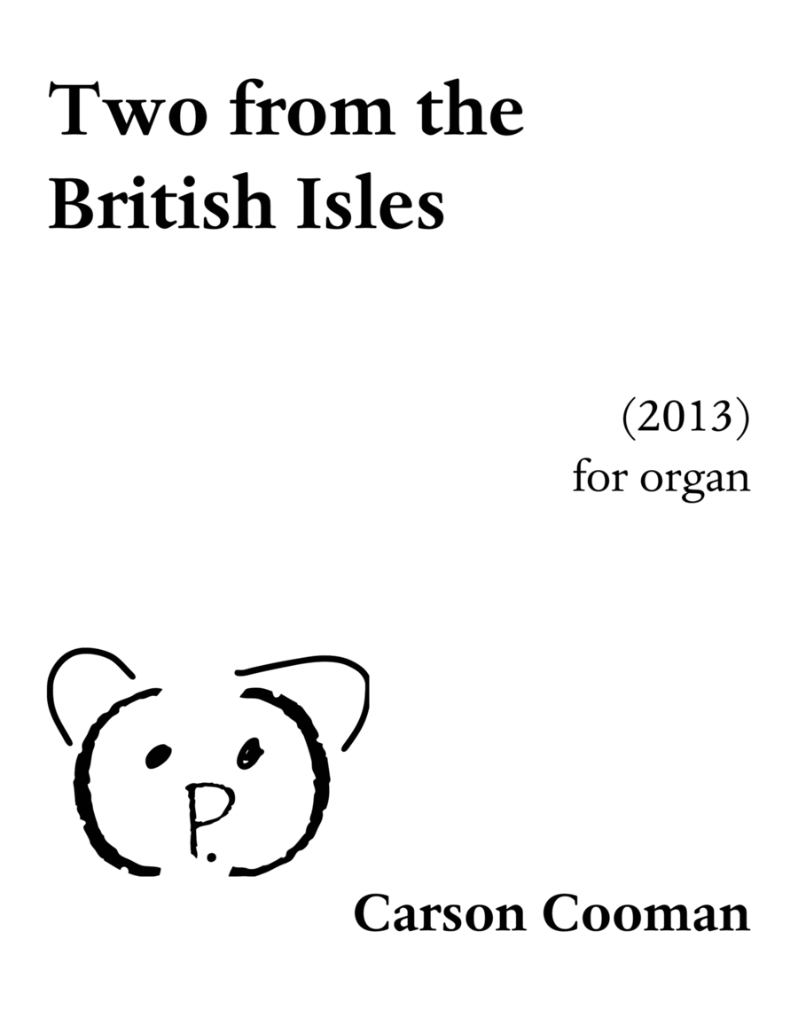 Two from the British Isles Organ Solo scores gallery preview page 1