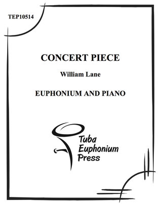 Book cover for Concert Piece for Euphonium