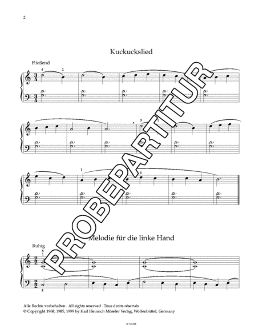 Ich kann Klavier spielen Band 2 Piano Solo scores gallery preview page 3