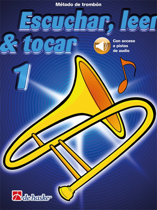 Book cover for Escuchar, leer & tocar 1 trombón