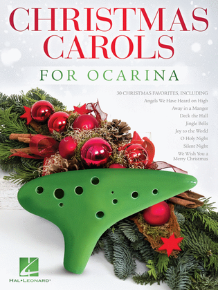 Book cover for Christmas Carols for Ocarina