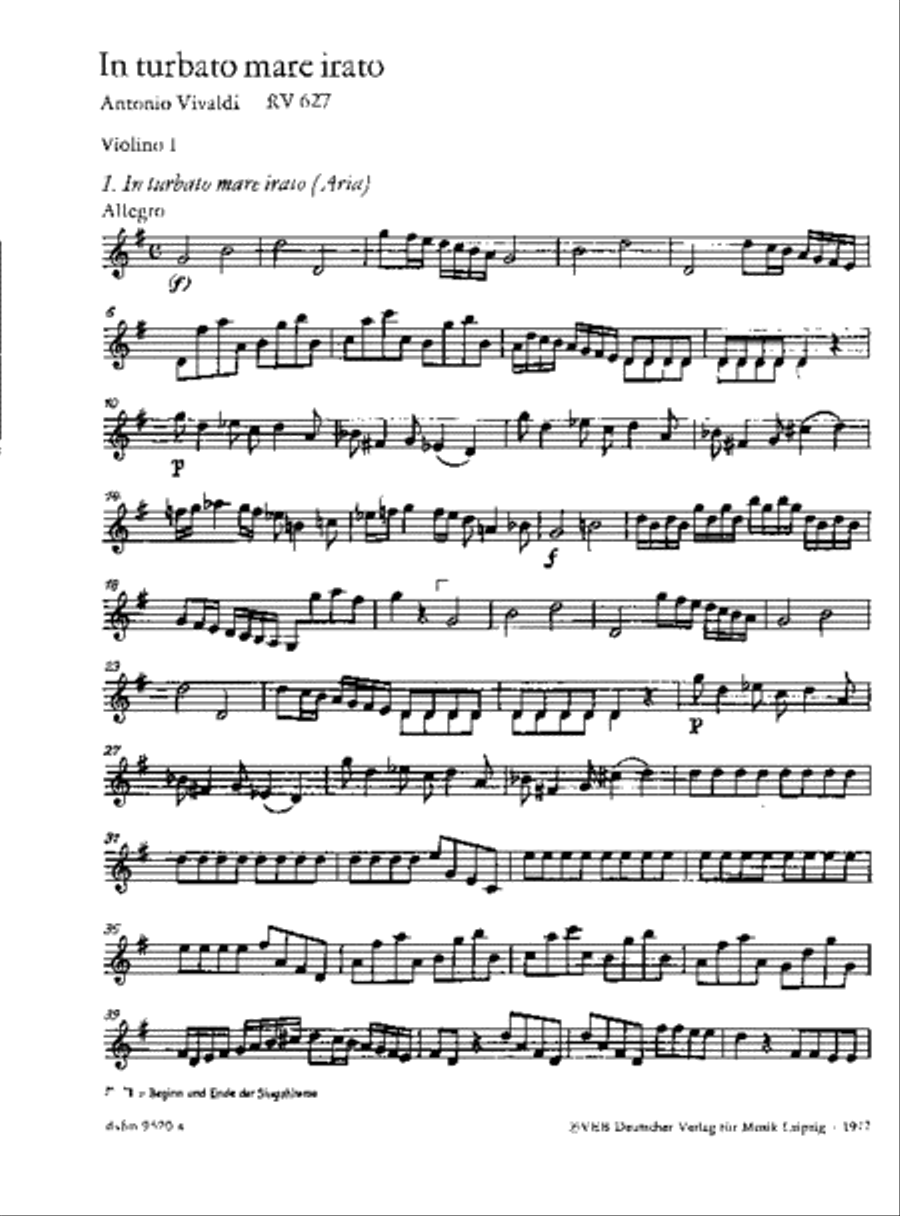 In turbato mare irato Voice scores gallery preview page 2