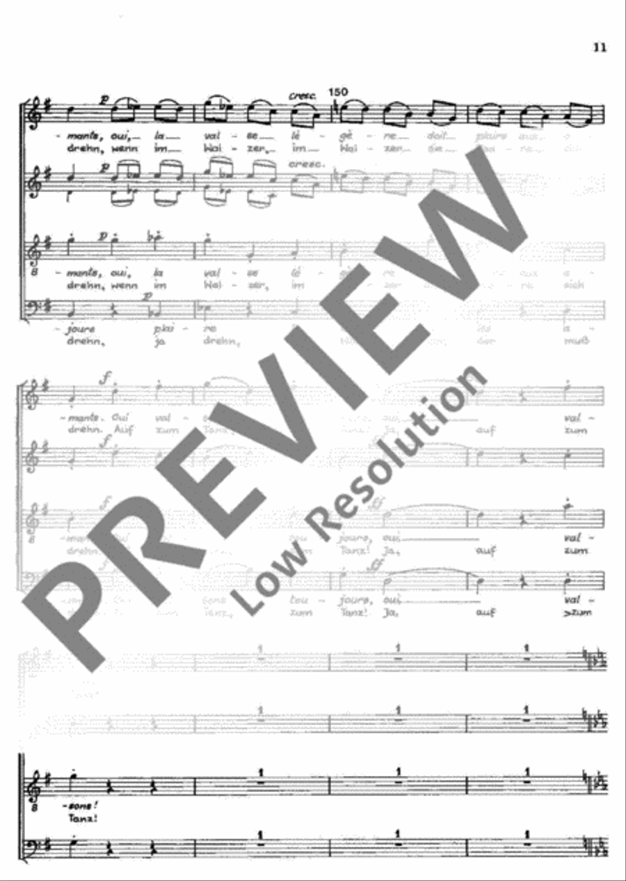 Valse avec choeur TB scores gallery preview page 12