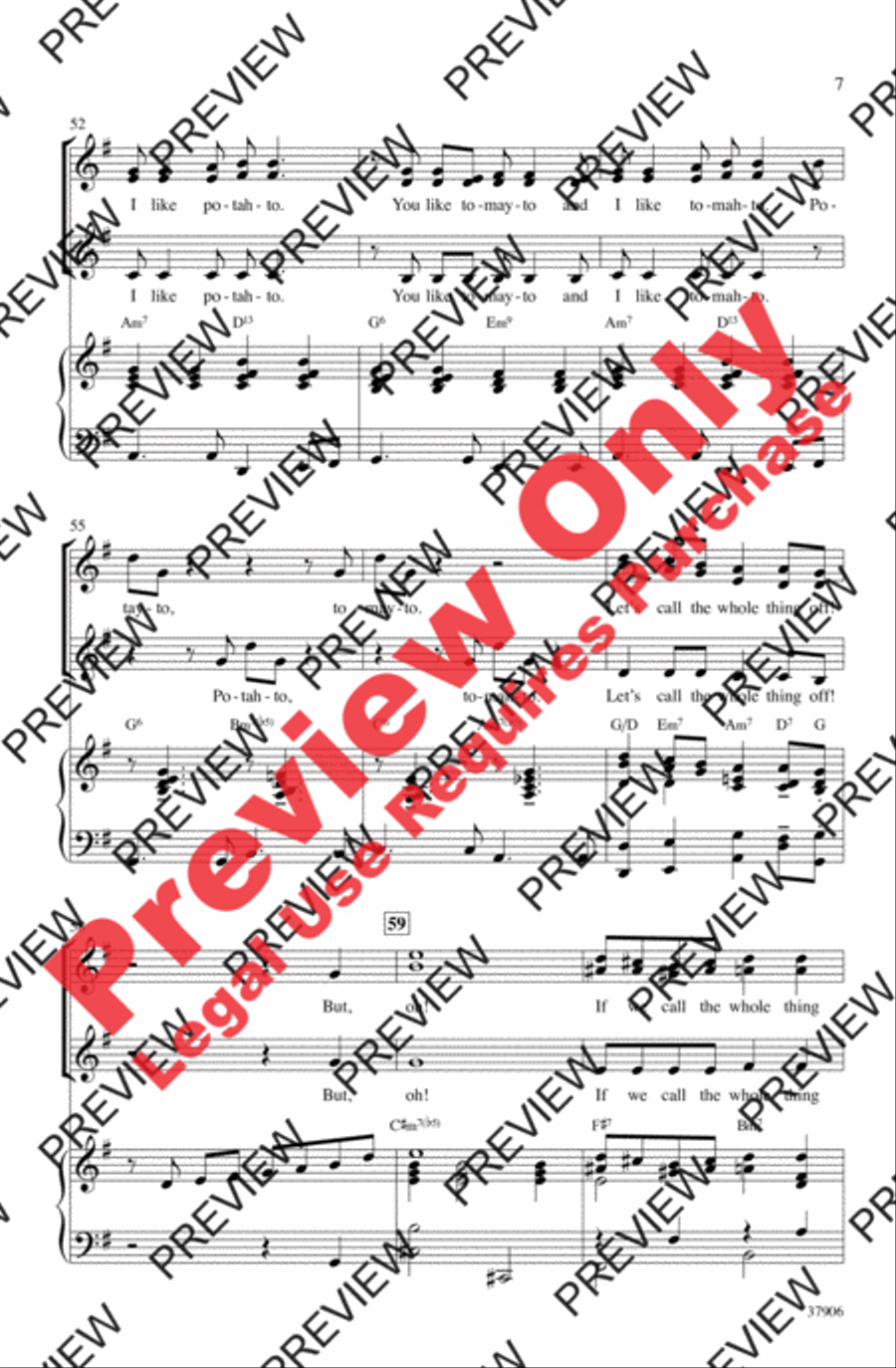 Who Could Ask for Anything More? Women's Choir scores gallery preview page 7