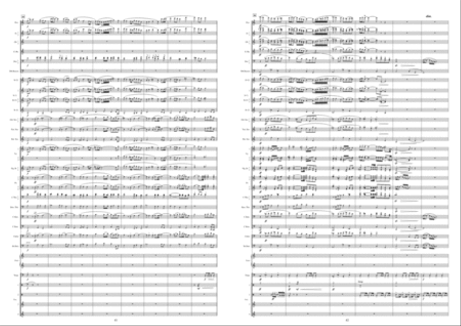 Symphony No. 2: States Of Mind, Opus 87 Concert Band scores gallery preview page 22