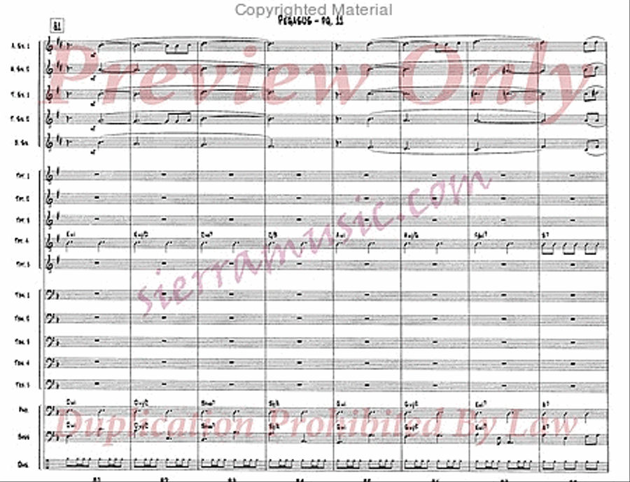 Pegasus Pegasus Jazz Ensemble scores gallery preview page 12