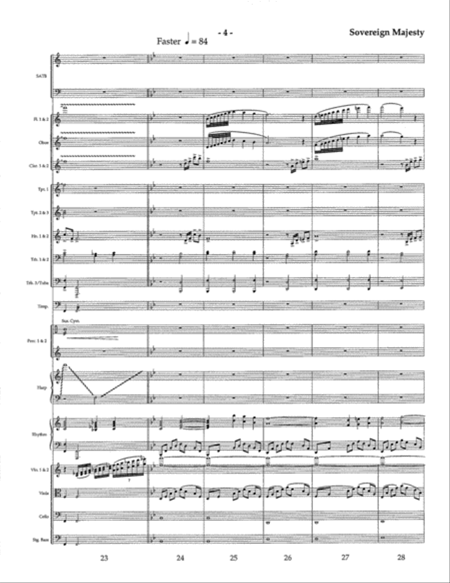 Sovereign Majesty Orchestra scores gallery preview page 5