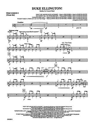 Duke Ellington! (Medley for Concert Band): 1st Percussion