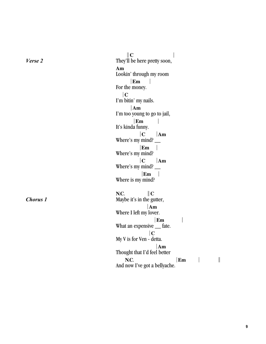 bellyache Acoustic Guitar scores gallery preview page 2