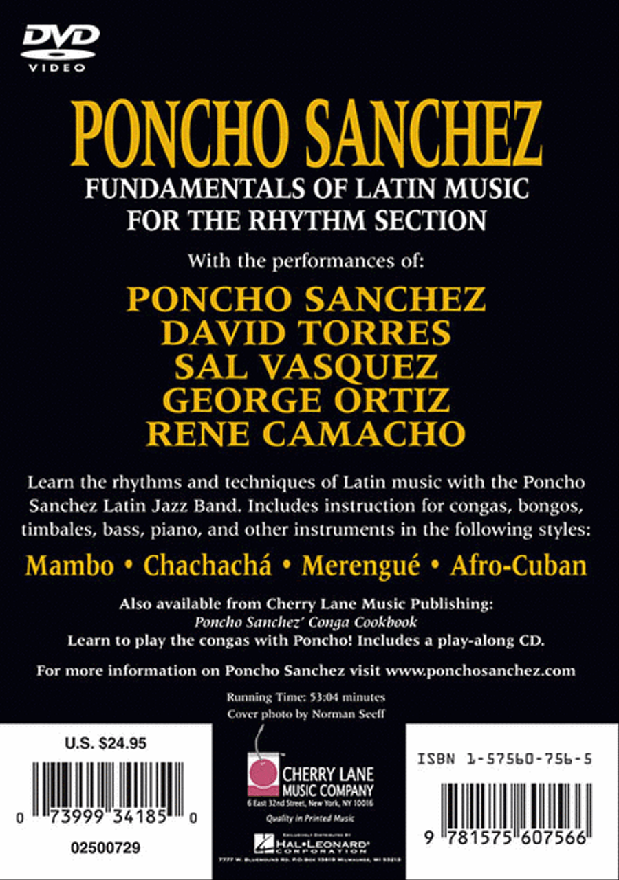 Poncho Sanchez Poncho Sanchez Drums scores gallery preview page 2