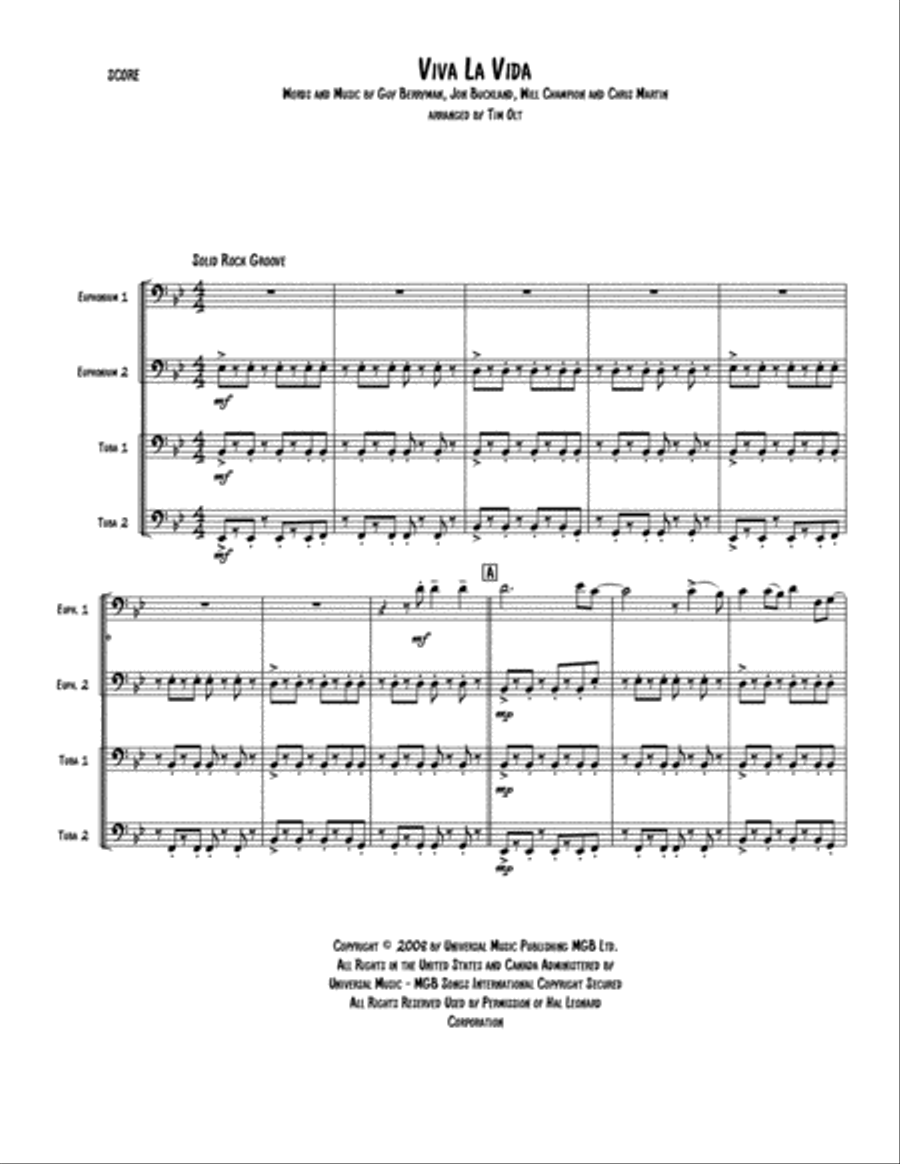 Book cover for Viva La Vida