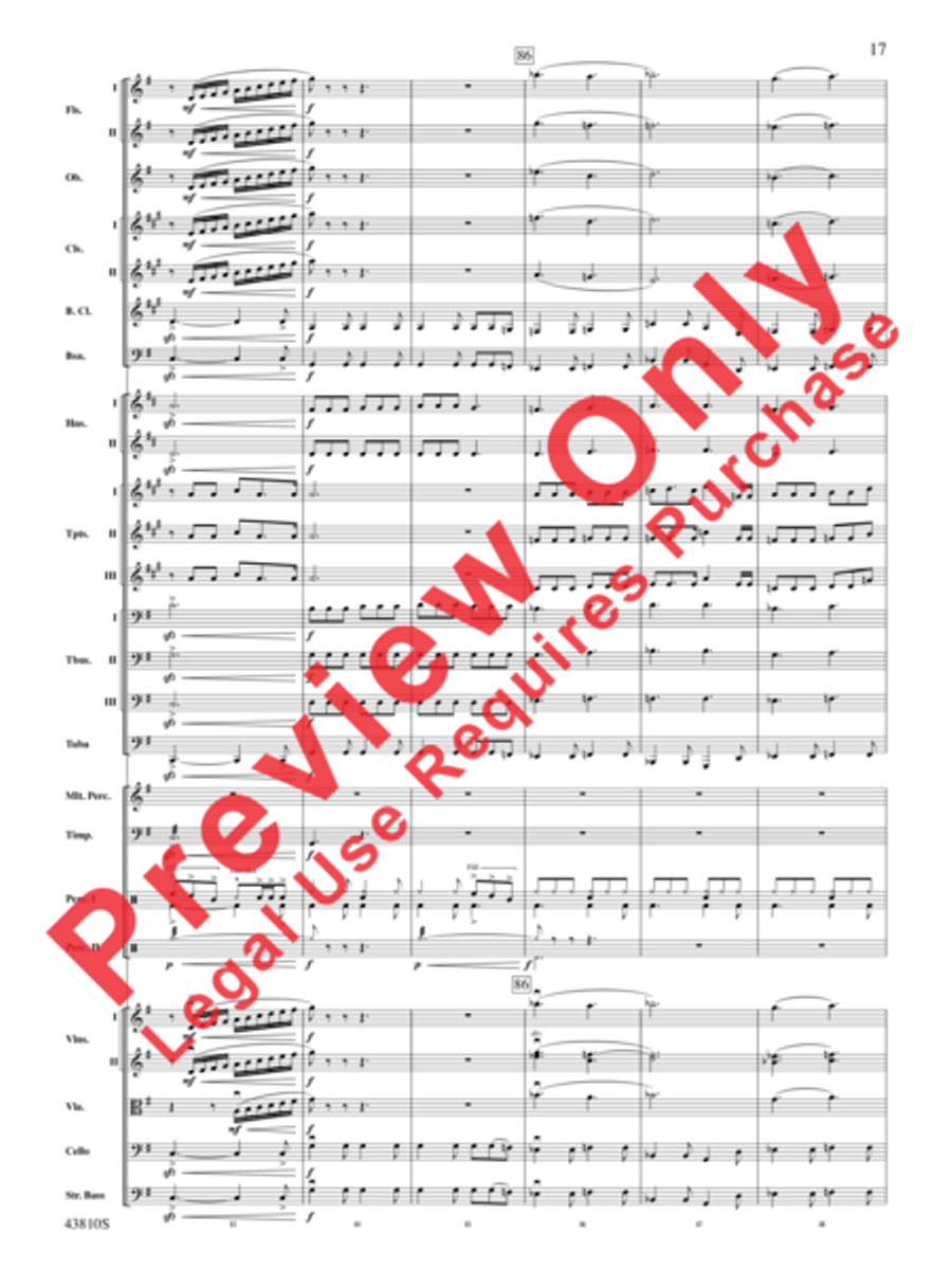 Rocky Broadway Full Orchestra scores gallery preview page 18