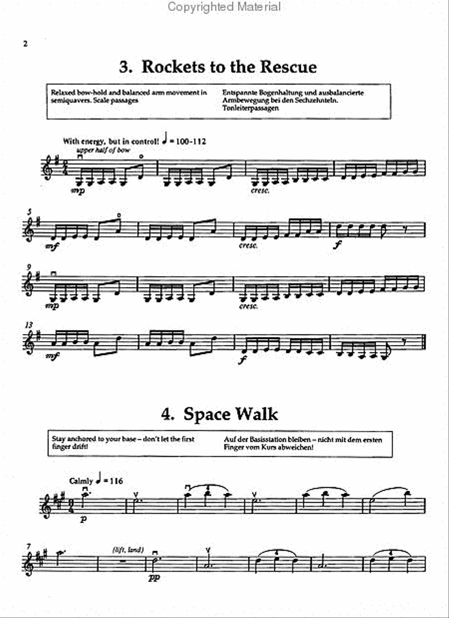 Superstudies for Violin, Book 1 Violin Solo scores gallery preview page 3